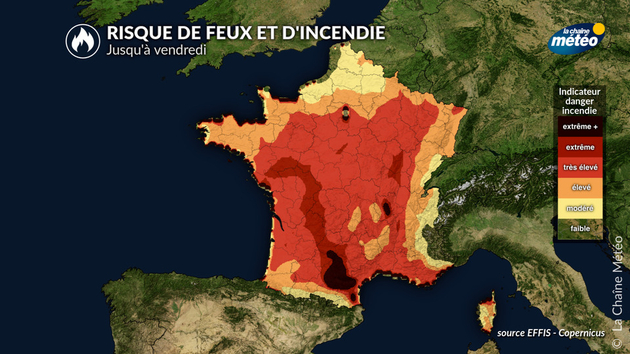 Risque de feux et d Actualités France