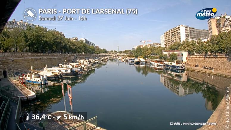 Canicule de juin 2026 plus forte que celle d'août 2003 à Paris