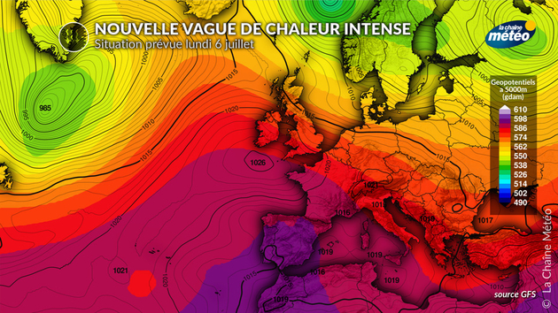Nouveau dôme de chaleur Actualités France