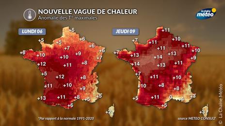 Canicule historique de juin : vers un bis repetita en juillet ?