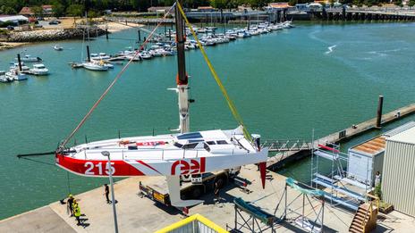 Neo Sailing Technologies met à l’eau son premier Class40 Lift V3 pour Alexis Loison