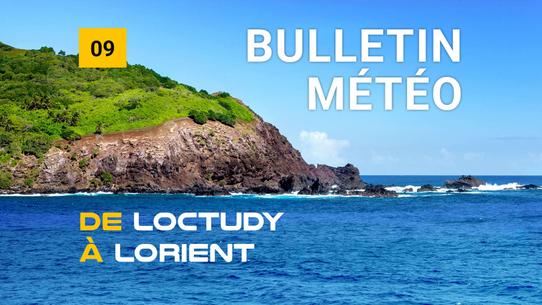 Weather bulletin for the coastal area from Loctudy to Lorient