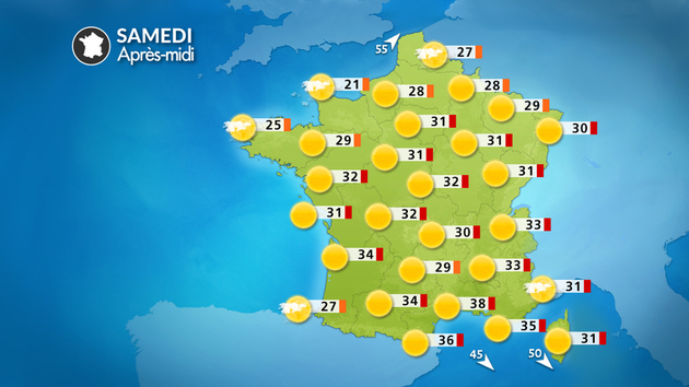 Grand beau temps ce samedi après-midi Actualités France