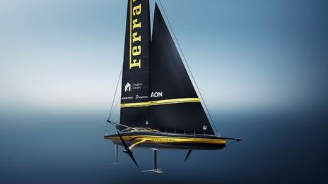 Ferrari Hypersail : le monocoque à foils qui veut réinventer l’énergie en course au large