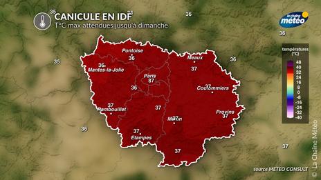 Canicule en Île-de-France : nouvelles journées difficiles en vue cette semaine