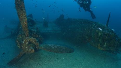 Dégradation épave P38 en Méditerranée : la Préfecture maritime de la Méditerranée prend des mesures