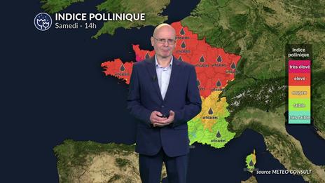 Allergies et pollens : le retour des orages au sud ce samedi