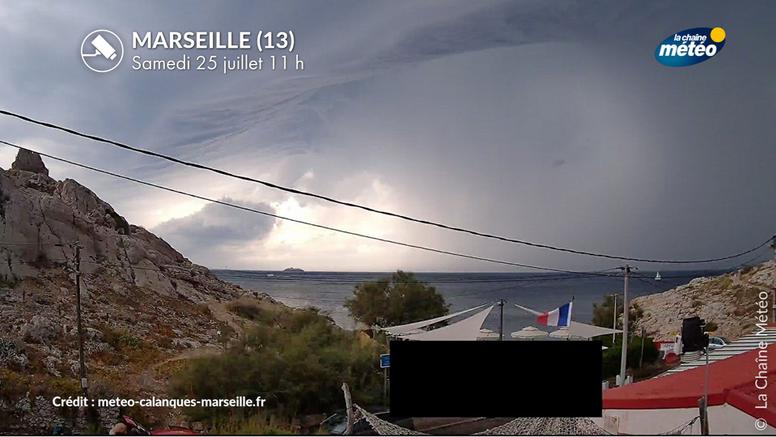 SUIVI ORAGES CE SAMEDI : le Languedoc et la Provence frappés de plein fouet actuellement