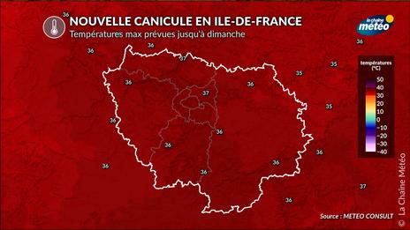 Nouvelle canicule à Paris et en Île-de-France : jusqu’à 37°C mercredi