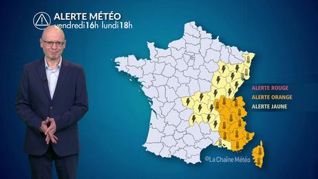 Canicule dans le sud-est et orages dans le centre-est