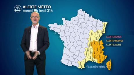 Canicule sur un tiers est du pays