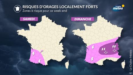 Orages ce week-end : quels sont les risques associés ?
