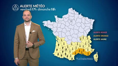 Canicule durable et orages au sud-ouest