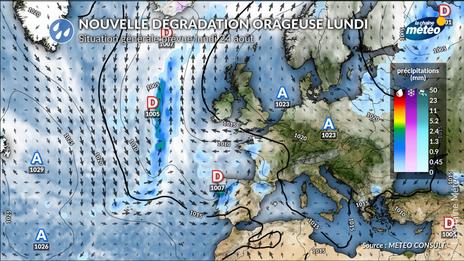 Orages : ce n’est pas fini, nouvelle dégradation dès lundi