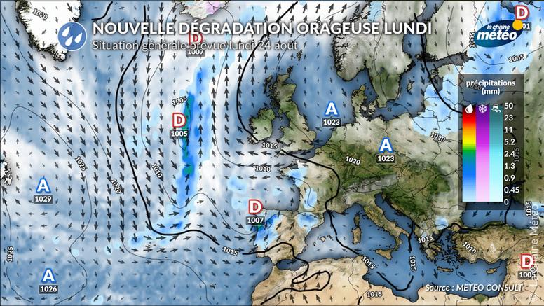 Orages : ce n’est pas fini, nouvelle dégradation dès lundi