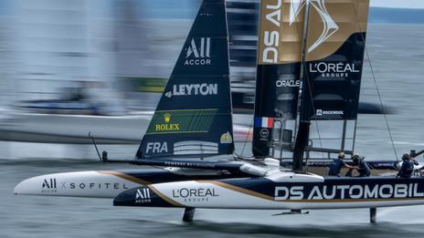 SailGP : le DS Automobiles Team France pulvérise le record de vitesse lors d’une journée historique au SailGP de Sassnitz
