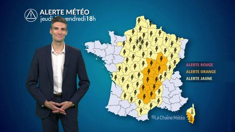 Violents orages ce jeudi, canicule en Corse