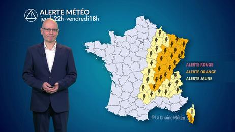 Orages violents dans l'est, canicule en Corse