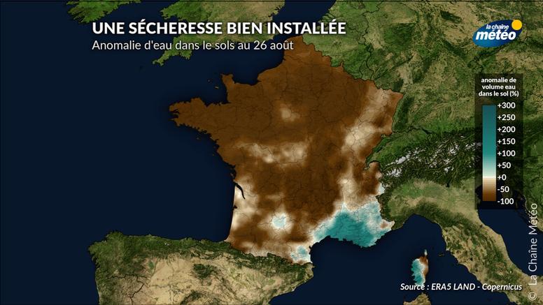 Sécheresse en France : vers une nouvelle aggravation avec le retour du temps chaud et sec