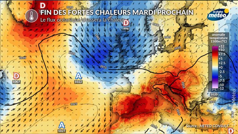 Météo : vers un changement de temps la semaine prochaine après les fortes chaleurs ?