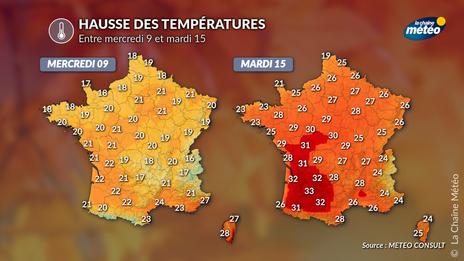 Nouvelle hausse des températures ces prochains jours : faut-il craindre de fortes chaleurs ?