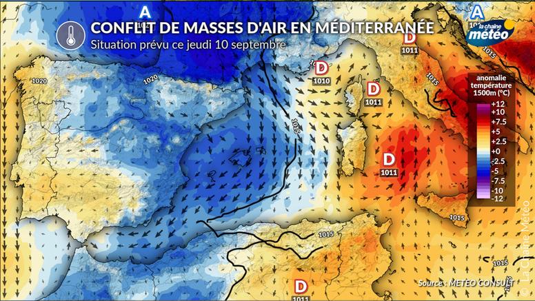 Violents orages au nord du Maghreb : jusqu’à 70 mm de pluie en Tunisie