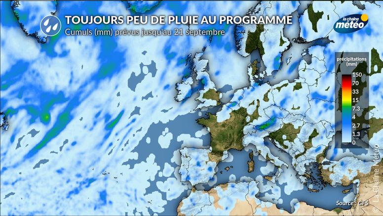 Sécheresse : toujours un temps sec et aucune amélioration durable ne se dessine