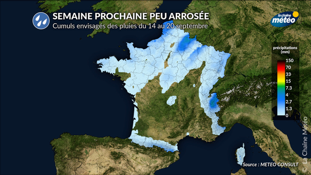 Semaine prochaine peu arrosée Actualités France
