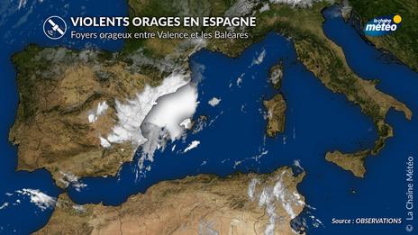 Espagne : pluies torrentielles et inondations sur la façade méditerranéenne