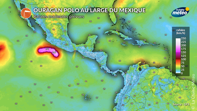 Vents prévus au passage de l Actualités étranger