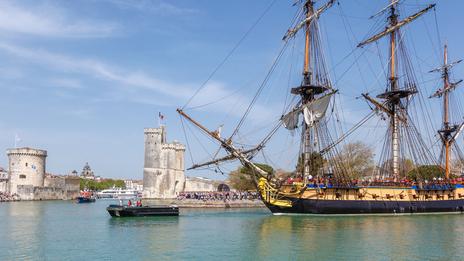 L’Hermione, de la frégate de La Fayette au grand chantier de sauvetage