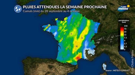 Amélioration pluvieuse : les régions qui en profiteront la semaine prochaine