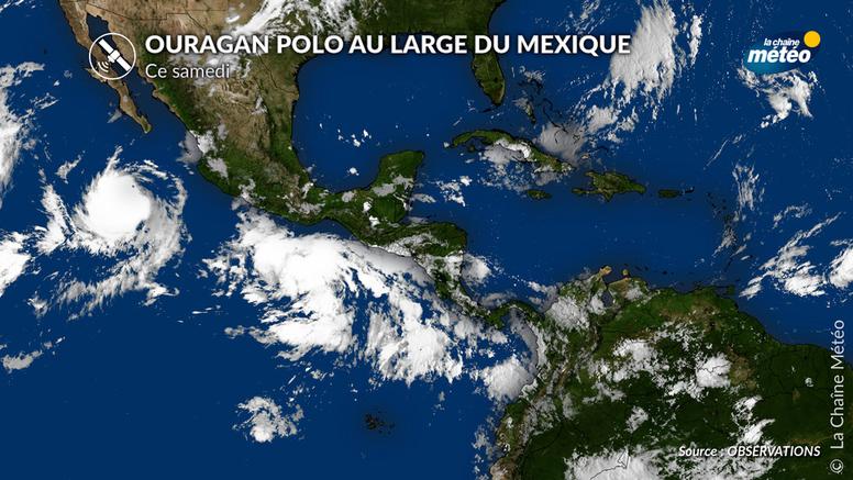 Ouragan Polo : la Basse-Californie menacée par de fortes pluies et une houle dangereuse