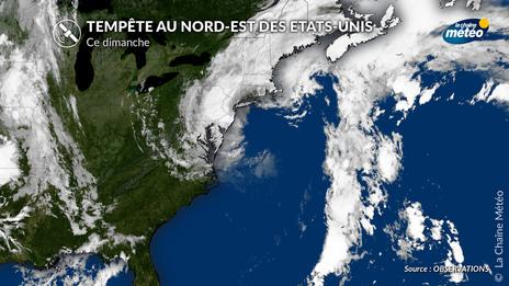 États-Unis : un nor’easter précoce provoque inondations et coupures de courant dans le nord-est du pays