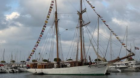 La goélette L’Étoile, 94 ans d’histoire maritime, en escale à Arcachon