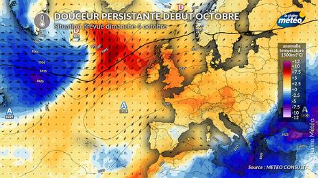 Après le pic de chaleur, les températures baissent mais la douceur persiste