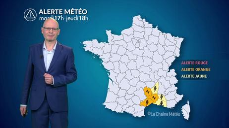 Premier épisode cévenol de l'automne, orages très pluvieux