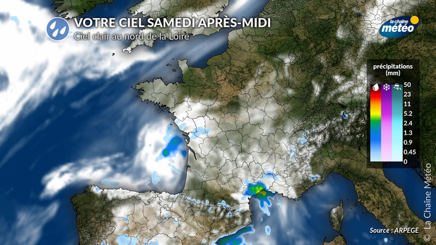 Un ciel souvent nuageux au sud de la Loire Actualités France