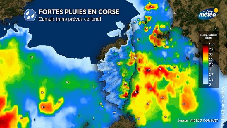 Corse : risque d'orages à surveiller ces prochaines heures