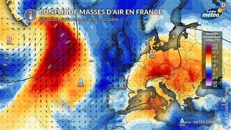 Fortes pluies, orages et chute des températures : net changement de temps en milieu de semaine