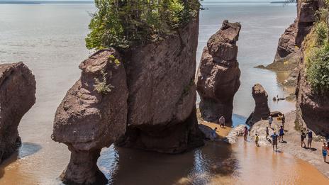 Top 5 des plages du monde qui disparaissent presque entièrement à marée haute