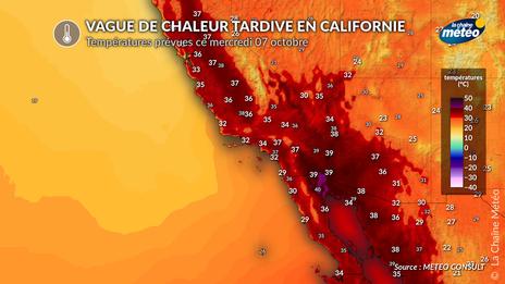Californie : une vague de chaleur tardive bat des records à Los Angeles