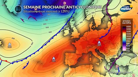 Pourquoi l'anticyclone qui s'installera la semaine prochaine sera-t-il différent des précédents ?