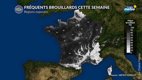 Retour des brouillards cette semaine : pourquoi l'anticyclone ne garantit pas le soleil partout