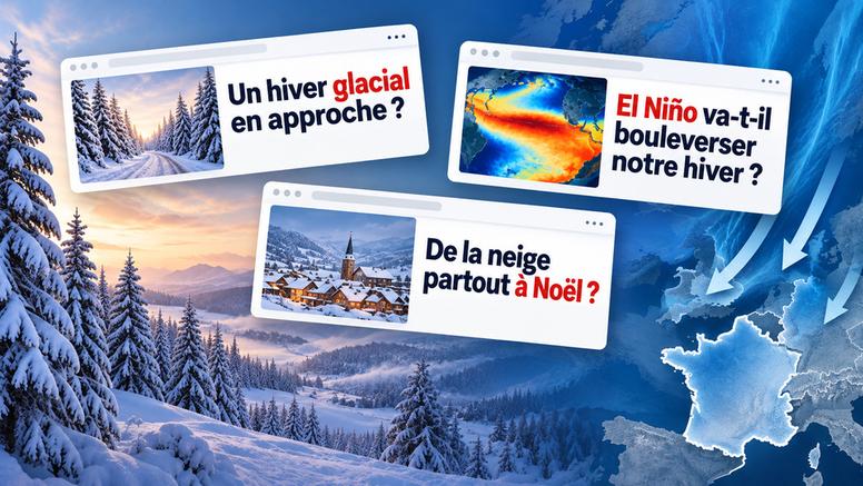 Hiver 2026-2027 : El Niño annonce-t-il vraiment un hiver glacial et de la neige à Noël en France ?
