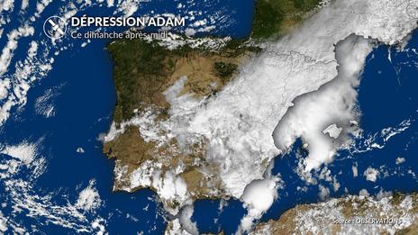 Tempête Adam en Espagne : des pluies torrentielles et des inondations, quelles conséquences pour la France ?