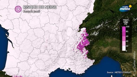 Alpes : un bref coup de neige attendu entre mercredi et jeudi
