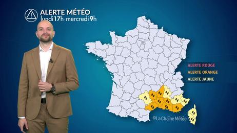 Pluie et inondations : épisode méditerranéen jusqu'à mercredi matin