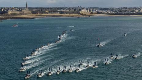 Route du Rhum 2026 : Highfield mobilise 64 semi-rigides pour accompagner le départ des skippers