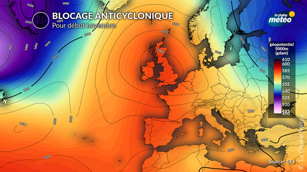 Blocage anticyclonique Actualités France